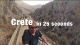 Crete in 25 seconds