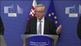 Juncker: “Dette er min kone.” – “nei, det var fru Merkel”