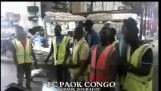 콩고에서 PAOK의 팬
