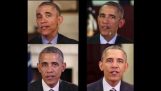 синтезирующий Обама: Обучение Lip Sync от Audio