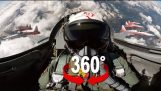 Borbeni avion Patrouille Suisse 360° iskustvo