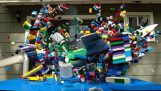 LEGO Flugzeugabsturz in Zeitlupe – Die Jungs langsam Mo