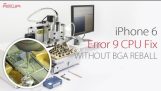 master Job – iPhone 6 Chyba 9 CPU Repair Bez BGA Reballing