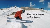 dronă selfie Bietul omului