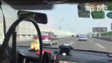 Şanghay'da taksi sürücü 'ralista" tarafından terör yarışı