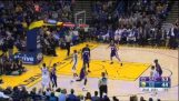 Curry and Casspi’s 3-point shootout (full duel) Kings vs Warriors