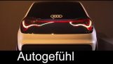 Noul Audi Matrix OLED lighting & lumini de coada "roi"