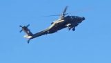 Η πτώση του ελικοπτέρου Apache στην παραλία Βρασνών Θεσσαλονίκης
