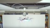 Change lamp with a drone