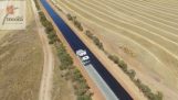 בניית כביש באוסטרליה