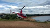 Падіння вертоліт річки