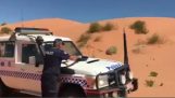 Extrémne horúco v púšti v Austrálii