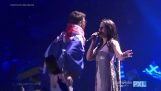 Viste sin bagpart til finalen i Eurovision