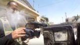 Sniper Bir gazetecinin GoPro kamera başarır