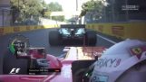 Escaramuza e conflito entre Vettel e Hamilton na Fórmula 1