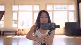 Δοκιμάζοντας ένα σταθεροποιητή κάμερας στον καθρέφτη