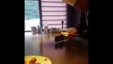 Κινέζος σεφ κάνει εντυπωσιακά τρικ με ένα αβγό