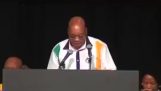 Ο πρόεδρος της Νοτίου Αφρικής δυσκολεύεται με τα αγγλικά