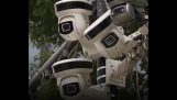 Meddig lehet elrejteni a biztonsági kamerák Kínában;