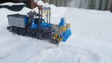 A snowplow from LEGO