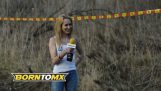 Συνέντευξη σε αγώνα motocross (Fail)