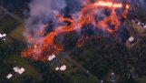 A lava está se espalhando e destruindo dezenas de casas no Havaí