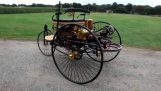 The first car with a combustion engine