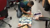 polícia espanhola conta 8 milhões em notas
