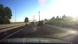 Film wypadek podczas pościgu złodziei (Holandia)