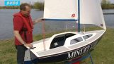 A mini sailboat