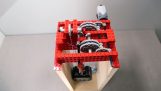Lifted 100 Kg with a small Lego motor
