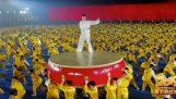 अनोखा नृत्यकला 20.000 मार्शल आर्ट के छात्रों (चीन)