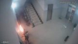 Έκρηξη μπαταρίας σε ένα ηλεκτρικό σκούτερ