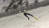 Record in ski jumping (250 meters)