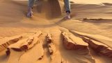 Η παράξενη άμμος στην έρημο Σαχάρα