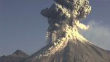 Έκρηξη ηφαιστείου σε timelapse