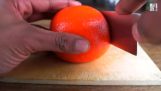 Den enkleste måten å xefloydiseis en appelsin