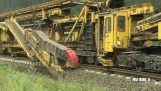 Automatische Maschine für Eisenbahnbau