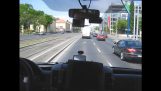 Ambulanza con urgente incidente a Budapest