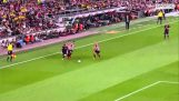 Úžasný cieľ vs Messi Athletic Bilbao