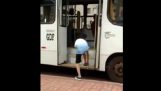 Mislykkedes hoax på bussen