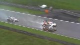Snikende forbikjøring i DTM race