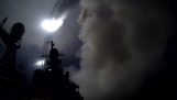 Ataque masivo con misiles desde buques rusos en ISIS