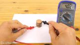 Kako napraviti bateriju iz kovanice