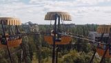 Hylätty Tsernobylin drone laukausta