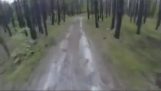 O ciclista mais rápido na Rússia