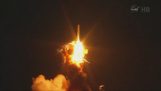 L'esplosione del razzo di Antares il decollo