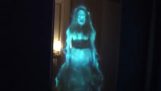 Scary Ghost hologram
