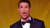 クリスティアーノ Ronaldo の奇妙な叫び