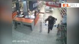 Il ladro ubriaco nei supermercati